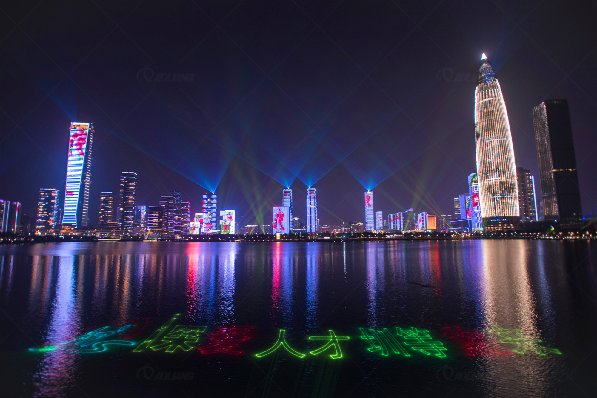 ShenzhenBay outdoor laser light (5)